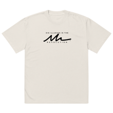 Load image into Gallery viewer, Disillusion is the revolution oversized tee